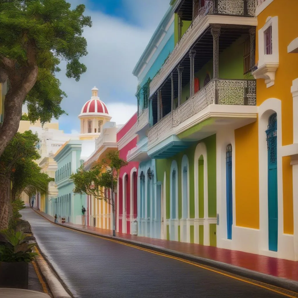 San Juan Street Scene