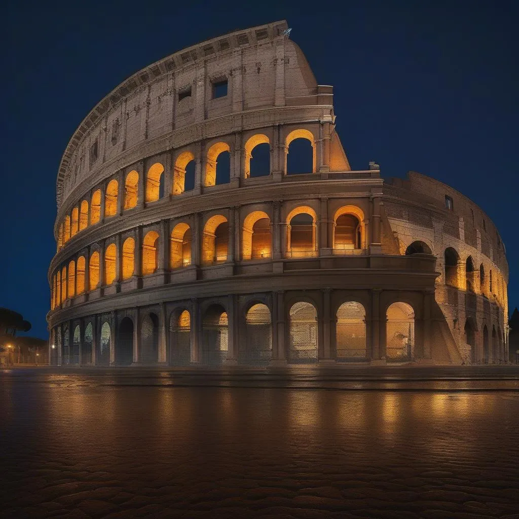 Colosseum at Night