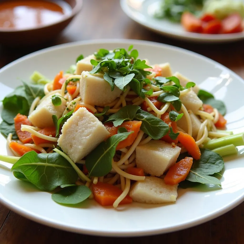 Ca Mau Fish Salad with Rice