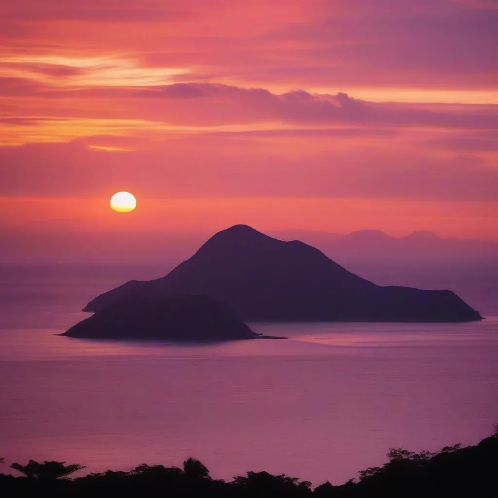 Sunset in Con Dao