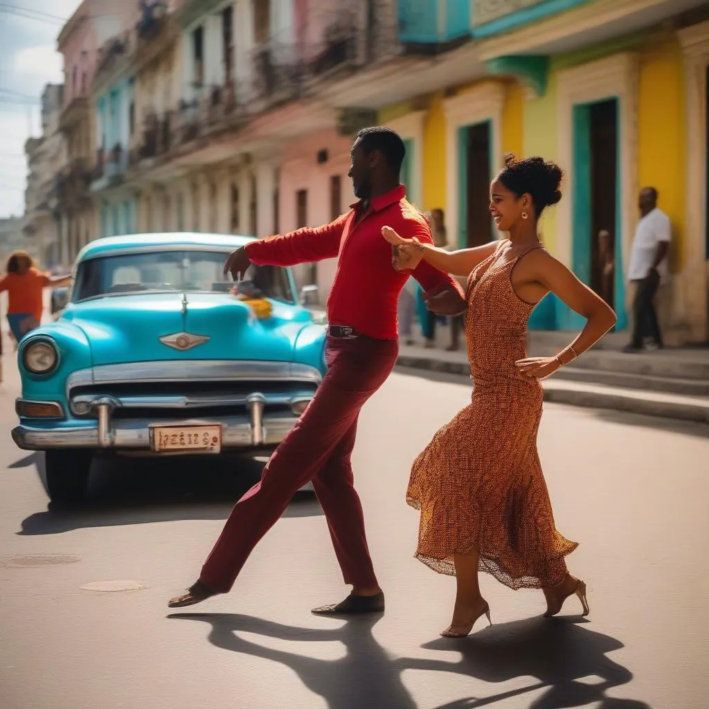 Cuban Salsa Dancing