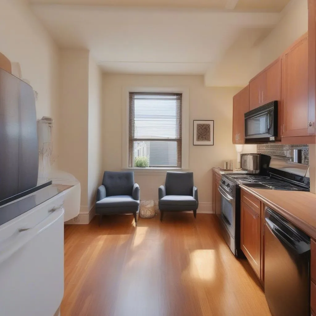 cozy apartment on Lombard Street