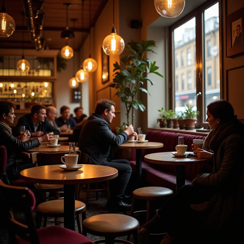 Cozy cafe in Berlin