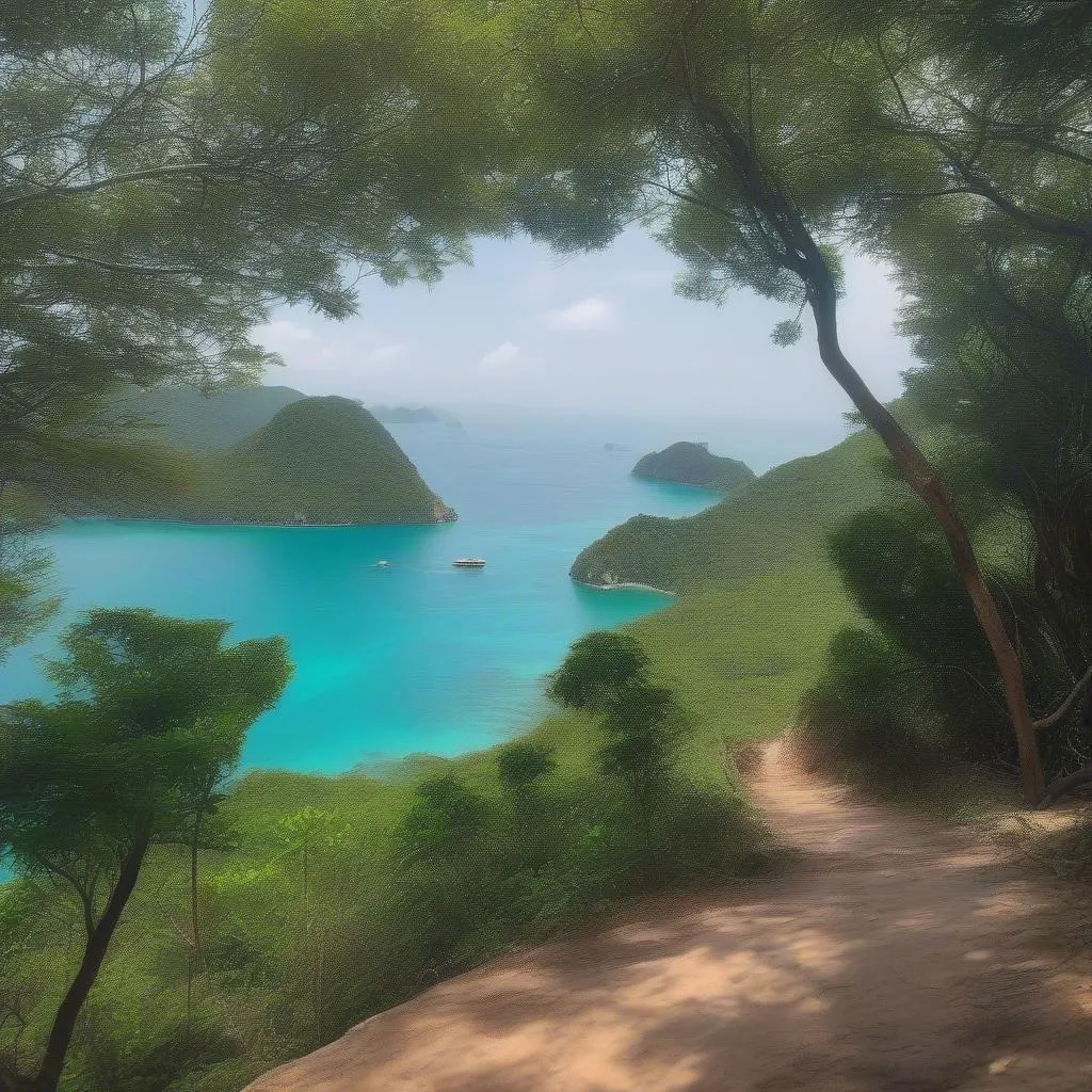 Hiking Trail with Stunning Ocean Views