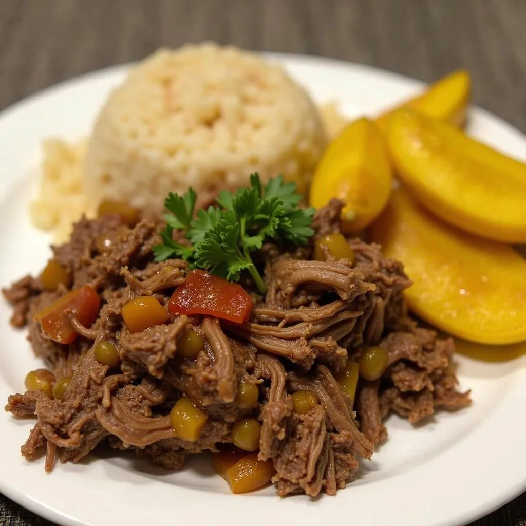 Cuban Cuisine Ropa Vieja