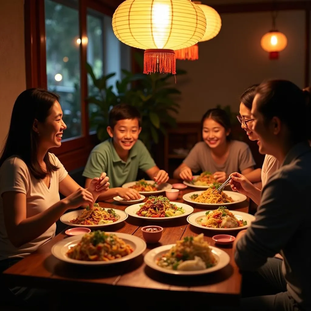 vietnamese-family-enjoying-meal-in-da-lat