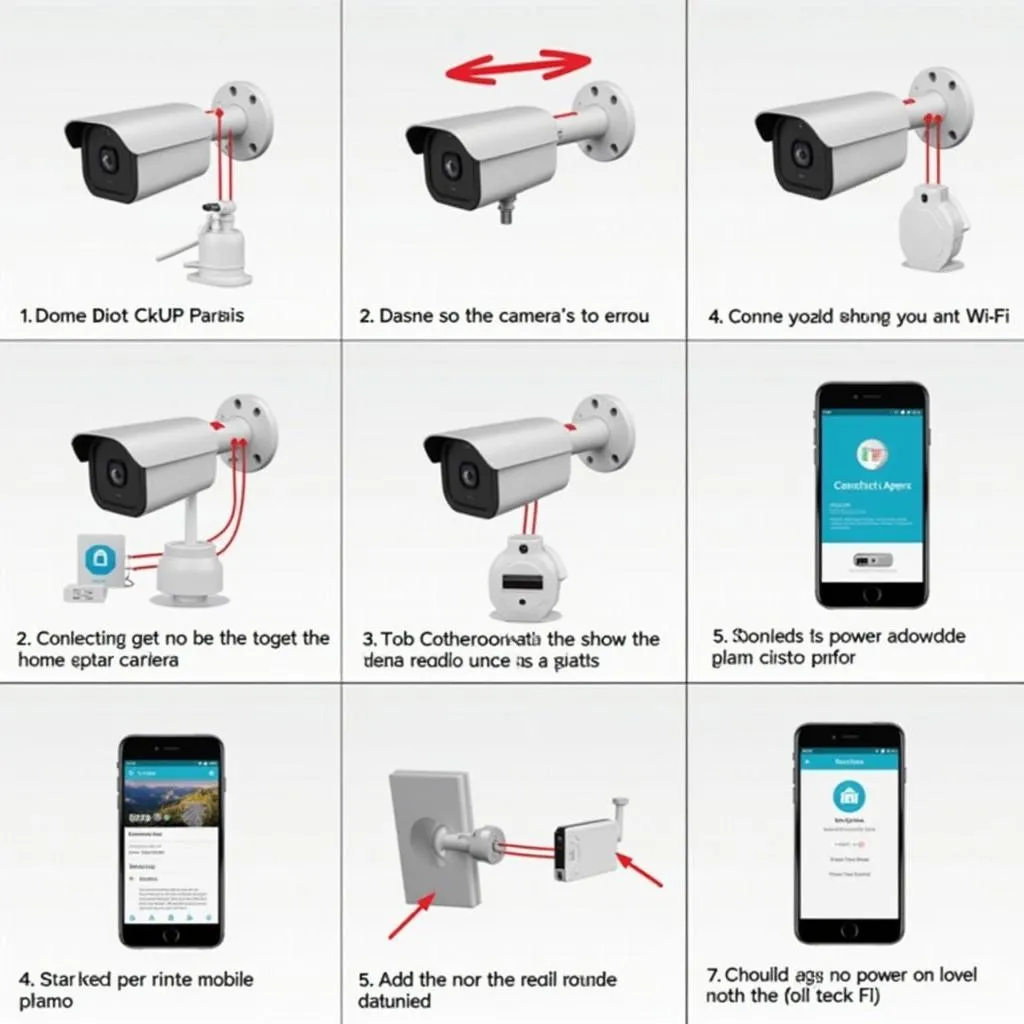 Dahua C15 camera installation process