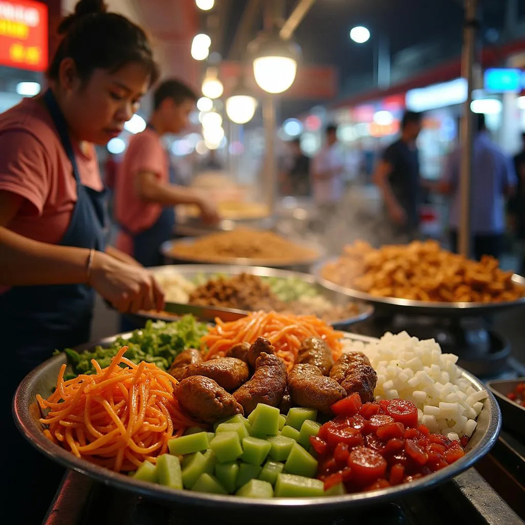 Dalat Market Street Food