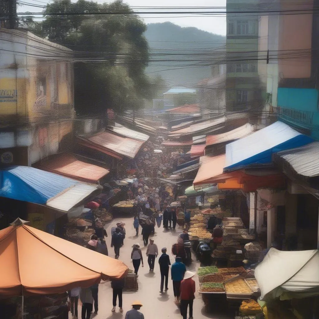 Dalat Street Food Market