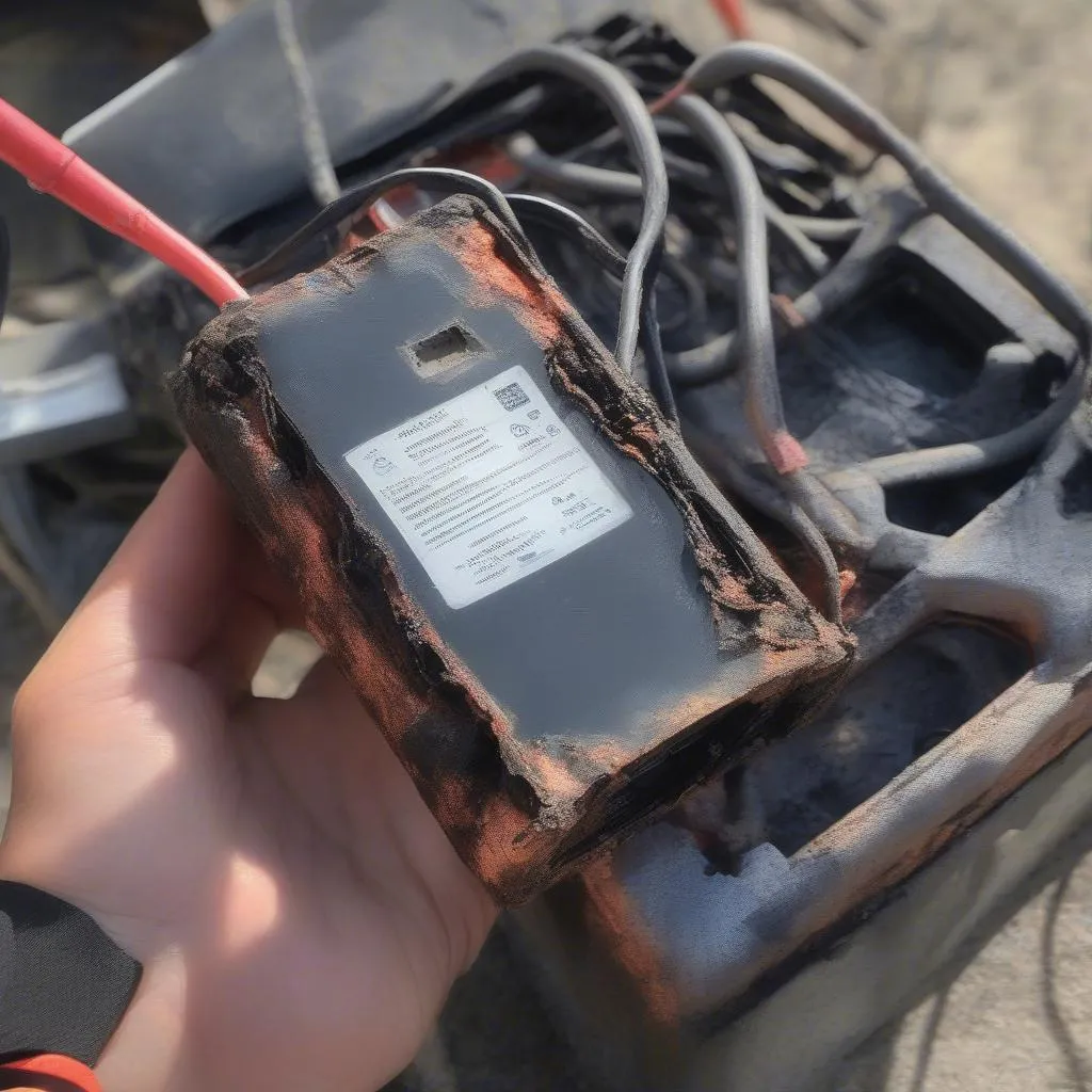 Damaged LiPo Battery