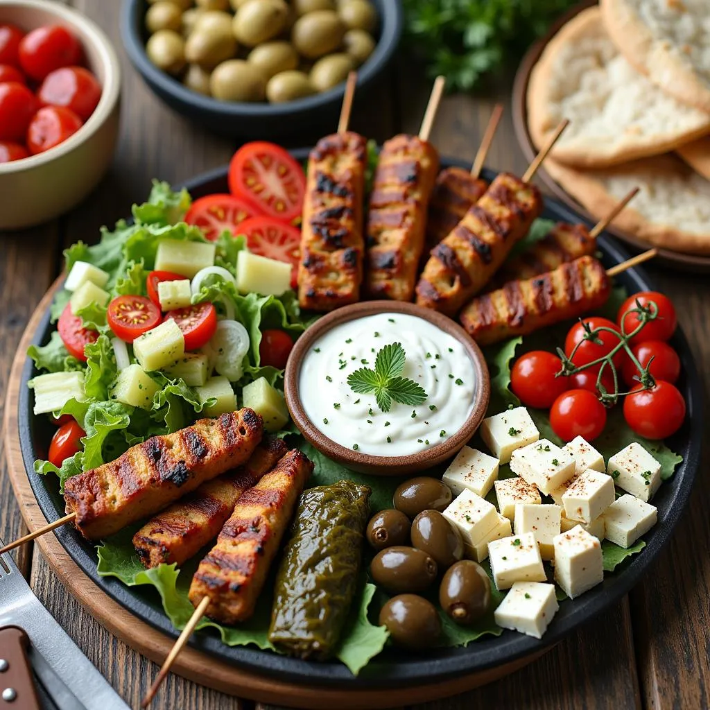 Greek Food Platter