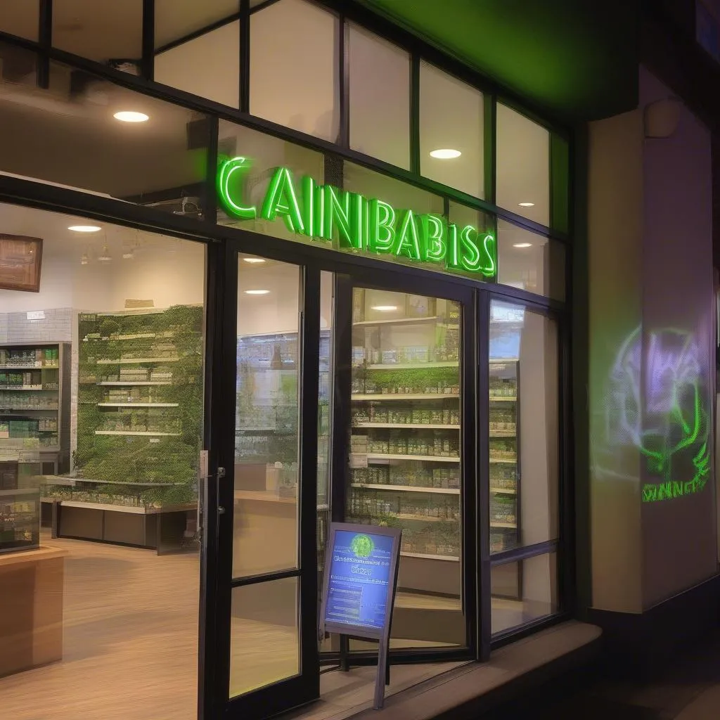 Cannabis dispensary in Denver