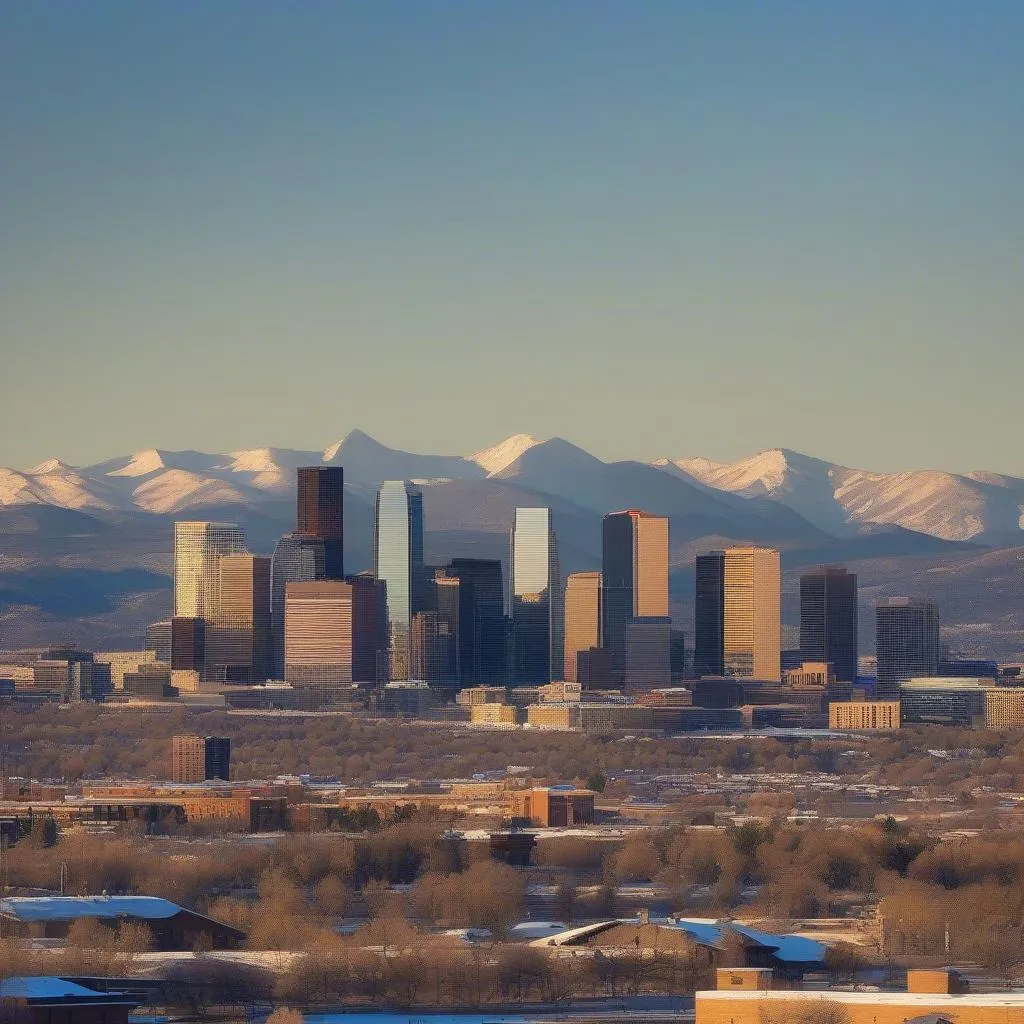 Denver skyline