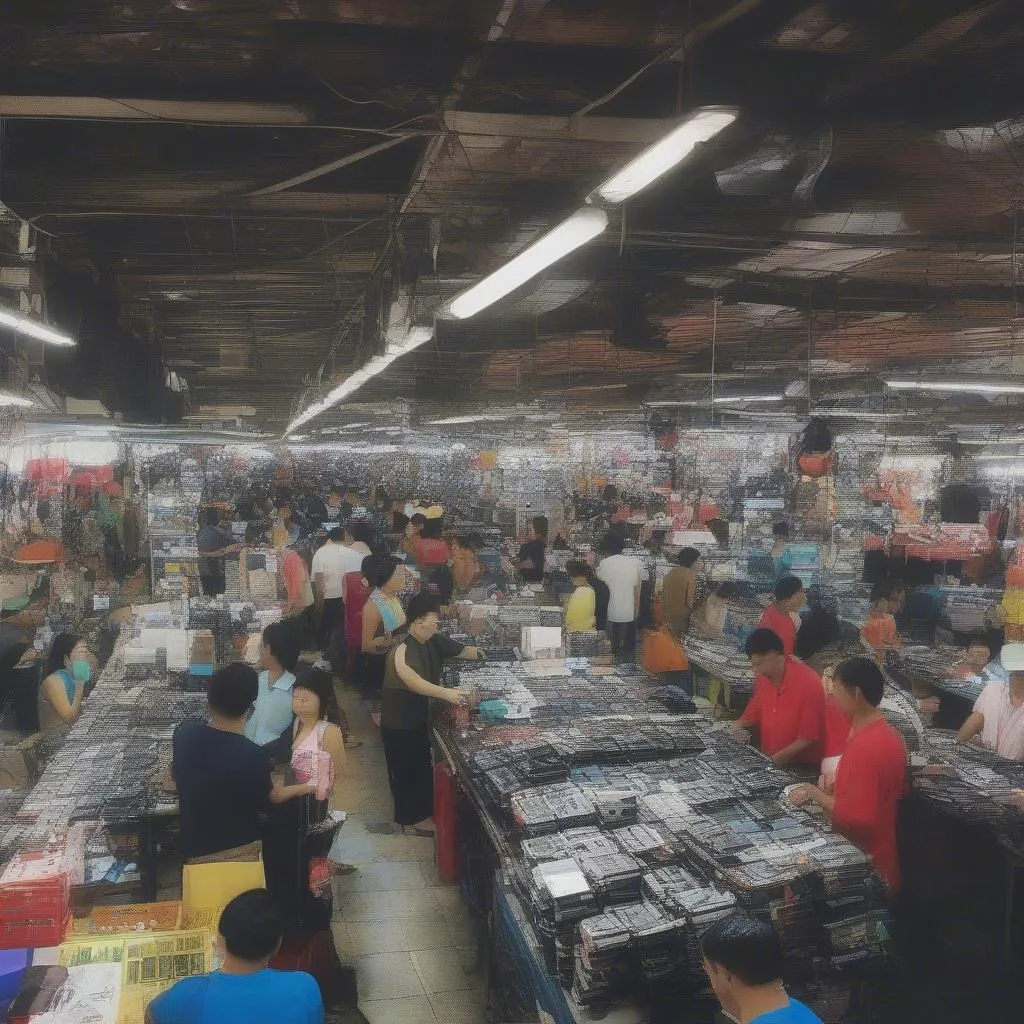 electronics market in ho chi minh city