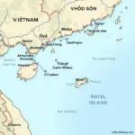 Diep Son Island location on Vietnam map