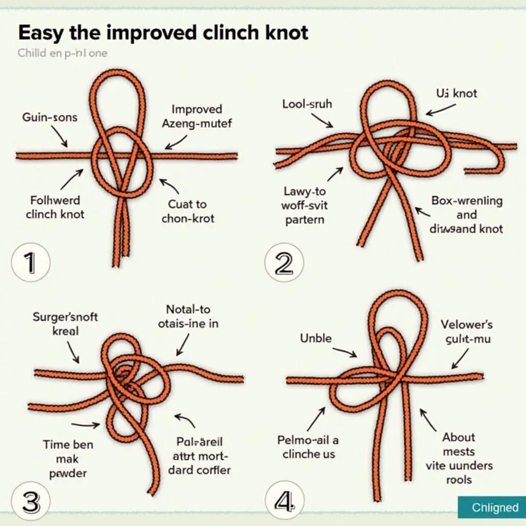 Essential fishing knots for anglers