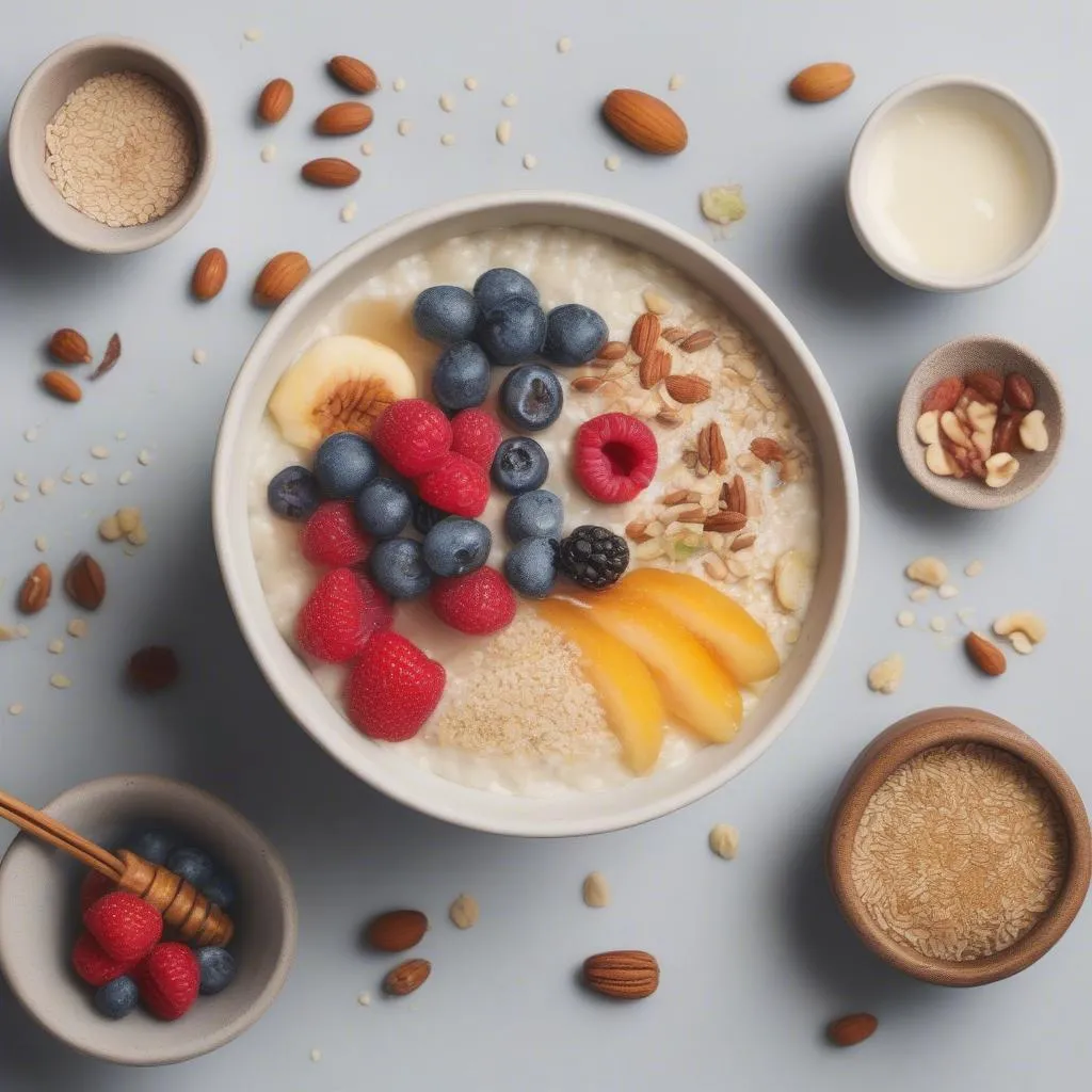 Variety of Porridge Toppings