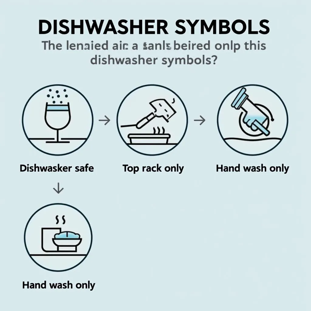 Dishwasher Safe Symbols