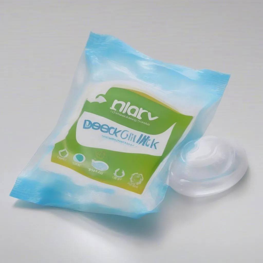 Disposable ice pack for convenient breast milk cooling on short trips