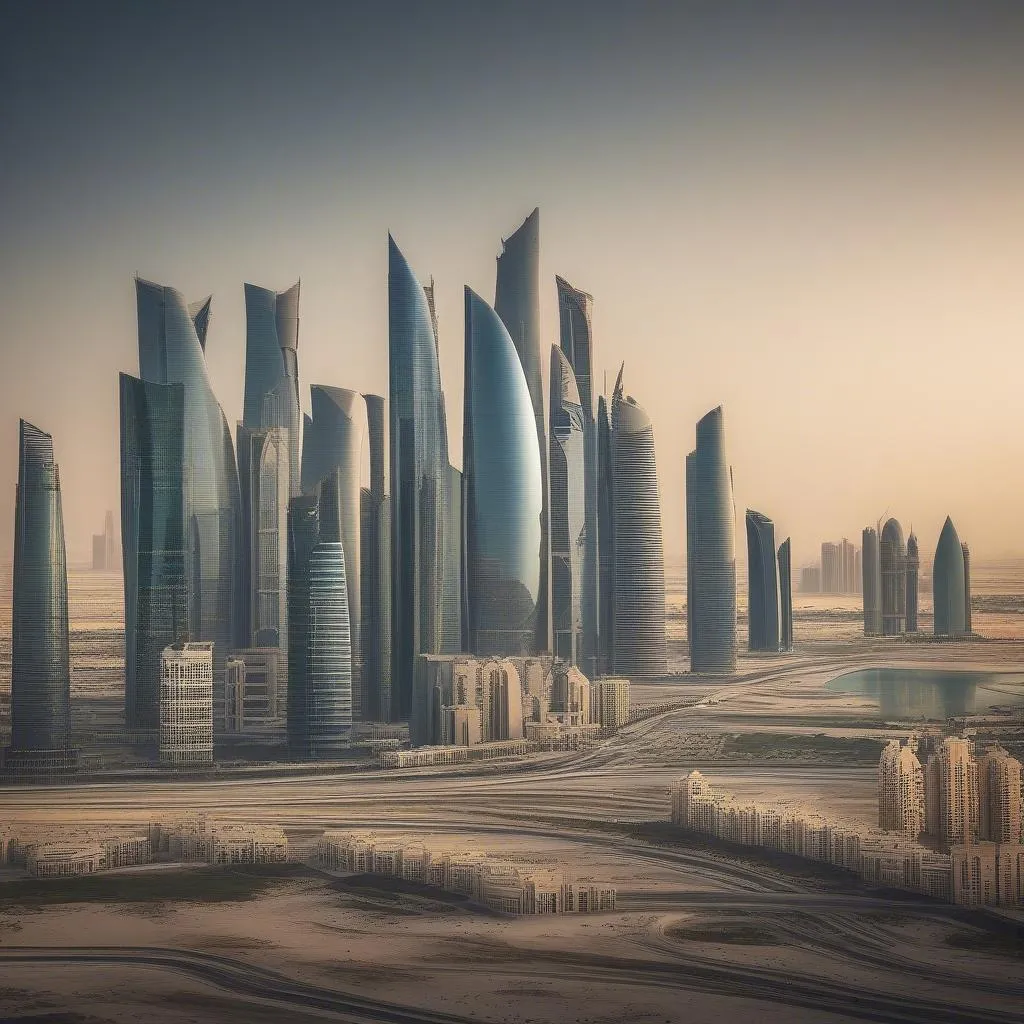 Doha Skyline