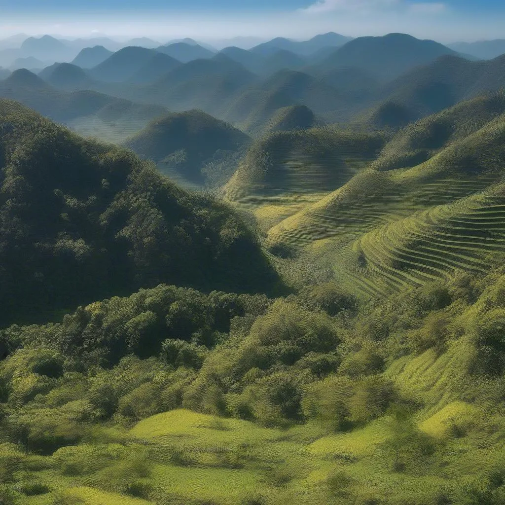 Doi Tram Panoramic View