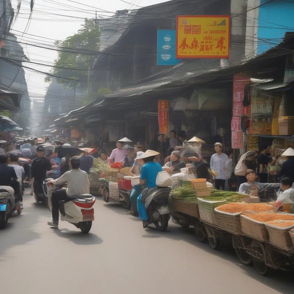 Dong Xuan Market Hanoi