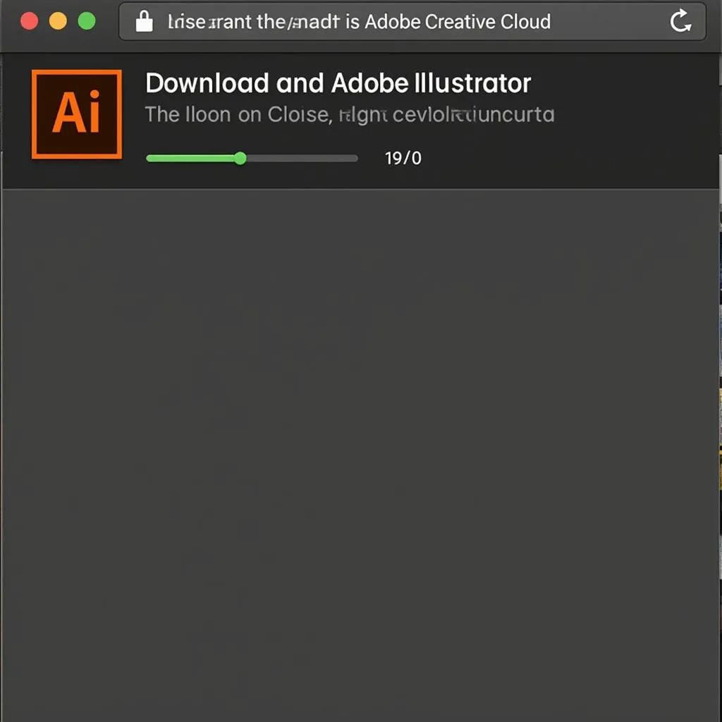  Downloading Adobe Illustrator