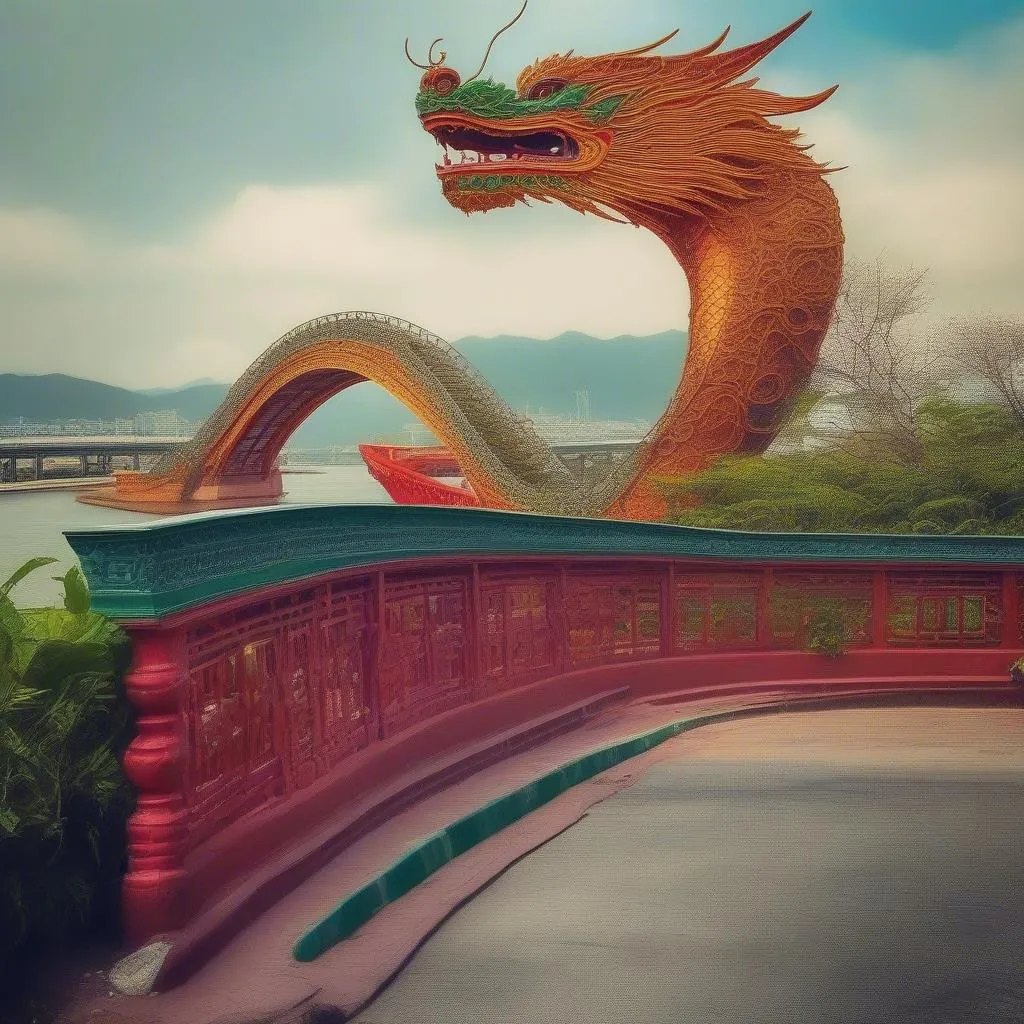 Majestic Dragon Bridge