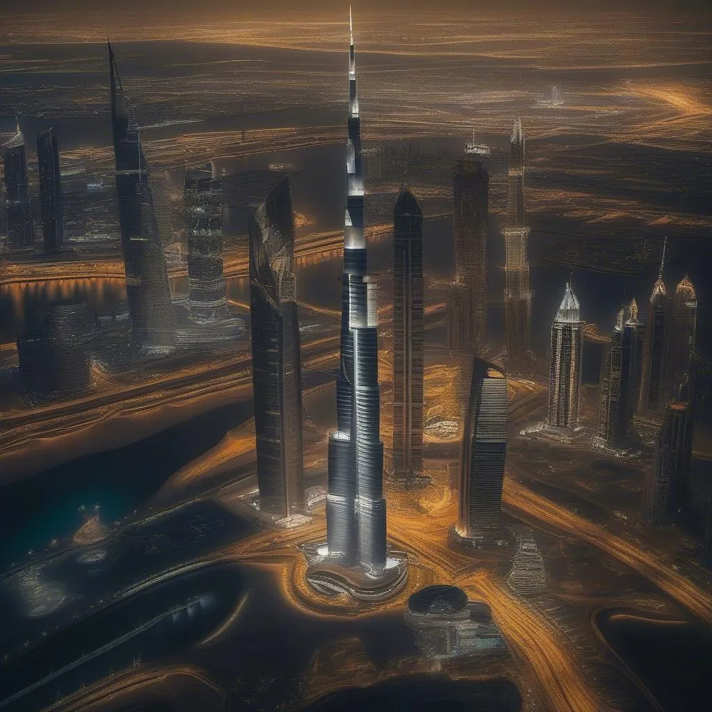 Dubai skyline