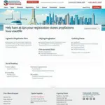 E Travel Registration Website