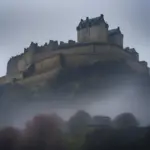 Edinburgh Castle in Scotland