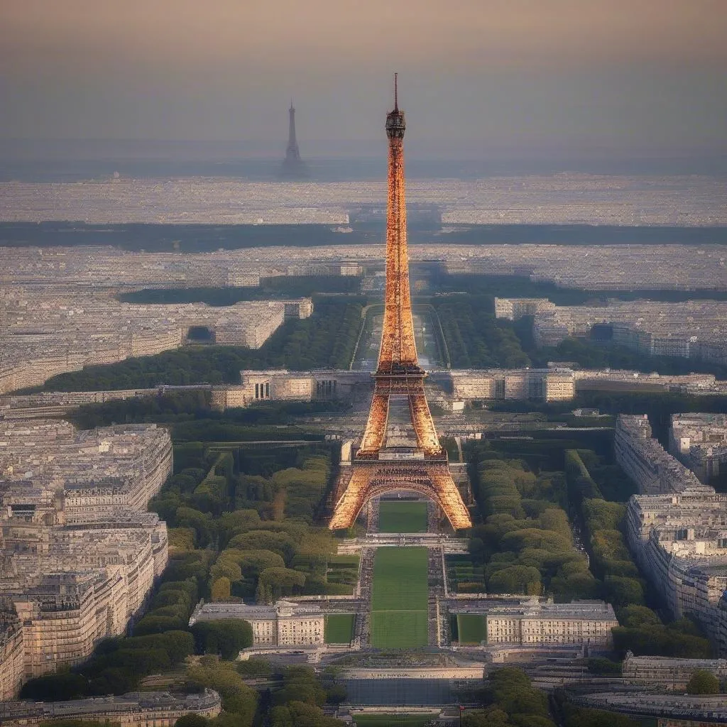 Eiffel Tower Flight