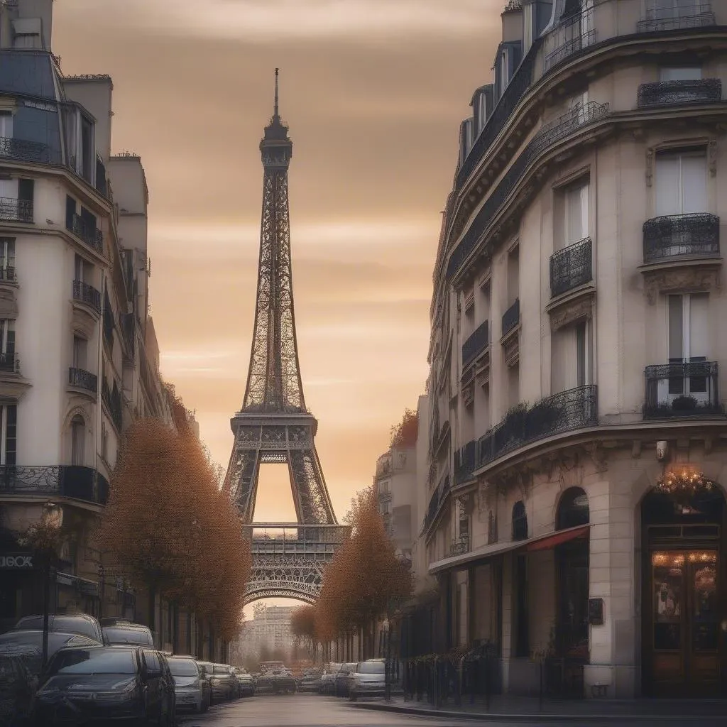 Eiffel Tower in Paris