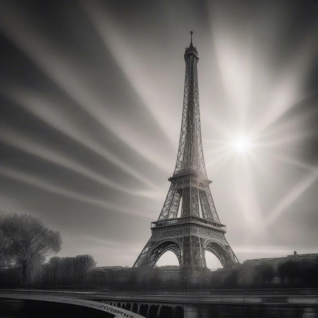 Eiffel Tower Reflection