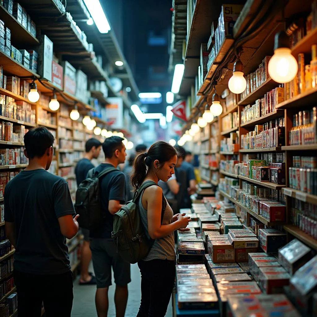 Electronics Store in Hanoi Old Quarter