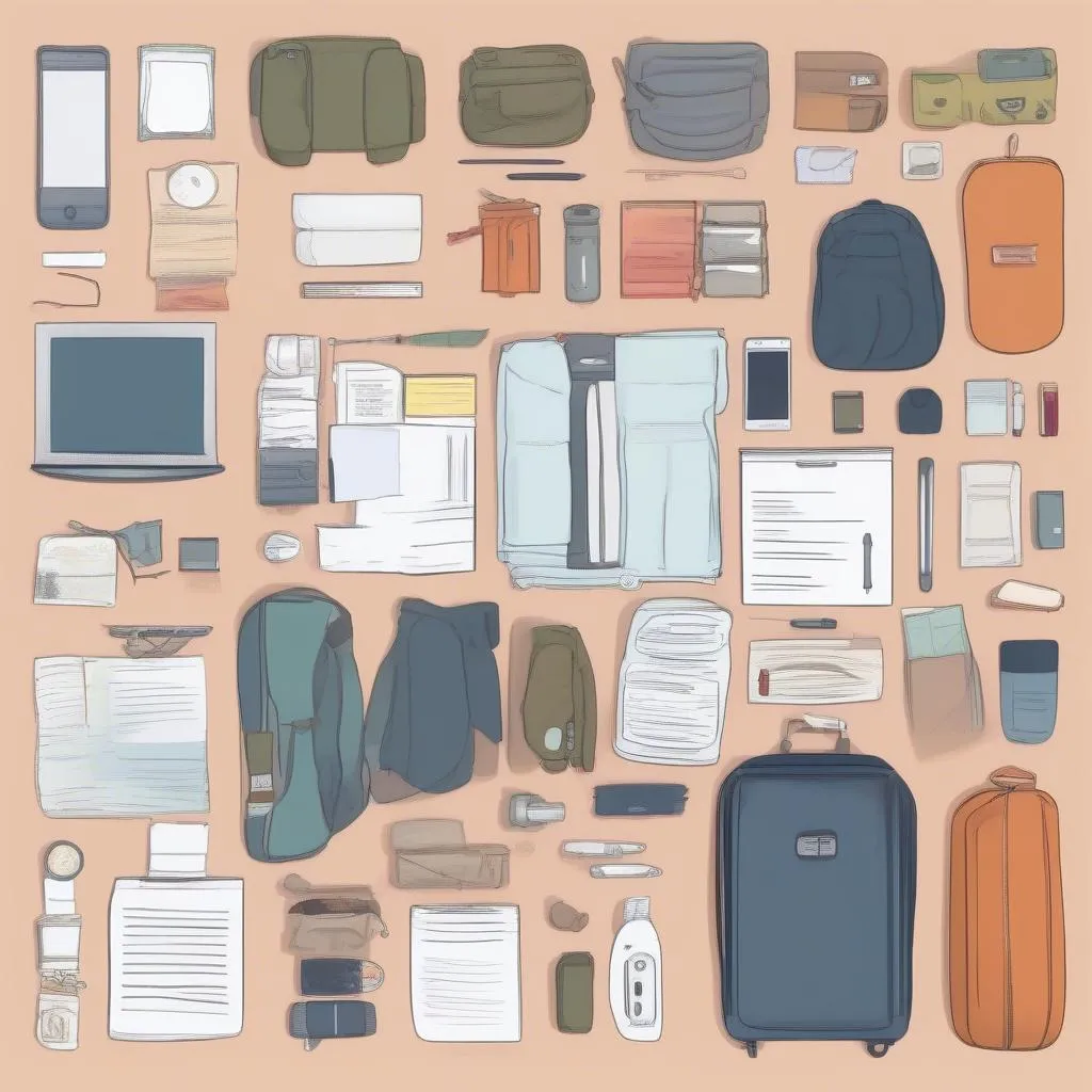 Travel essentials checklist