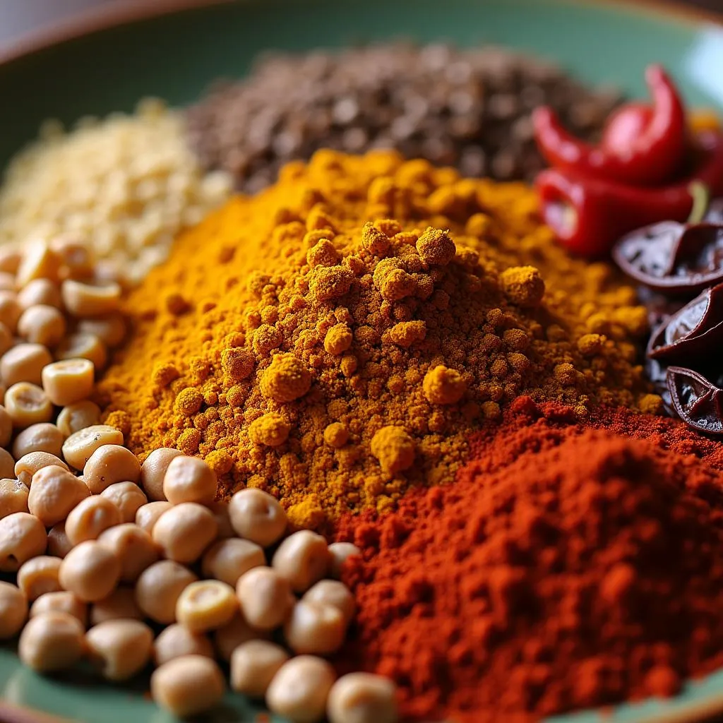 Ethiopian spices and ingredients