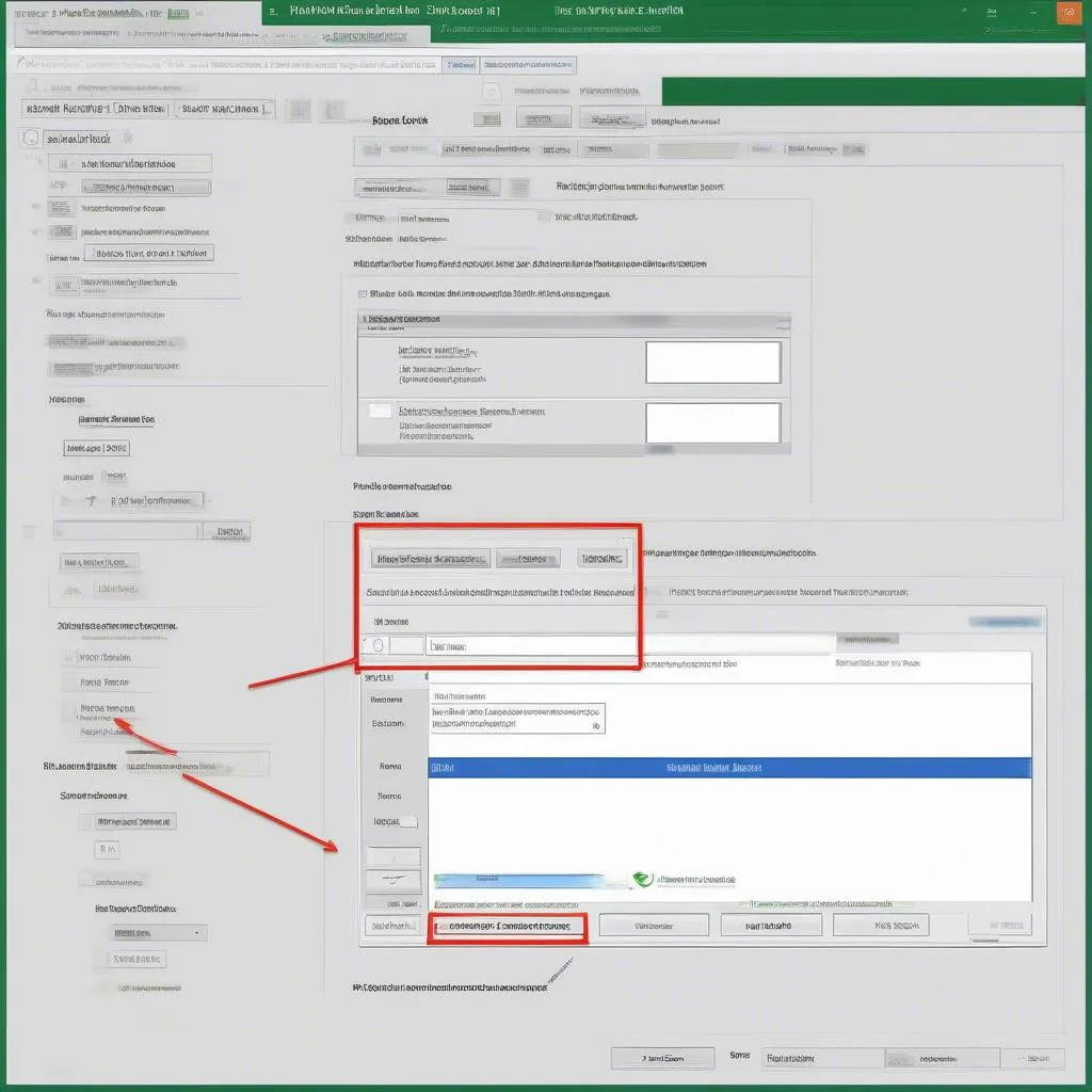 Excel Print Titles Dialog Box