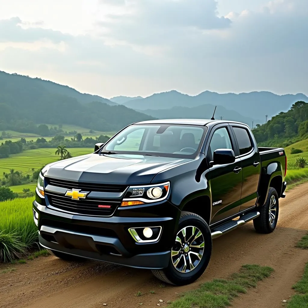 Adventuring through Hanoi in a Chevrolet Colorado