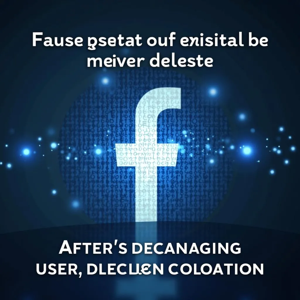 Data privacy after Facebook account deletion