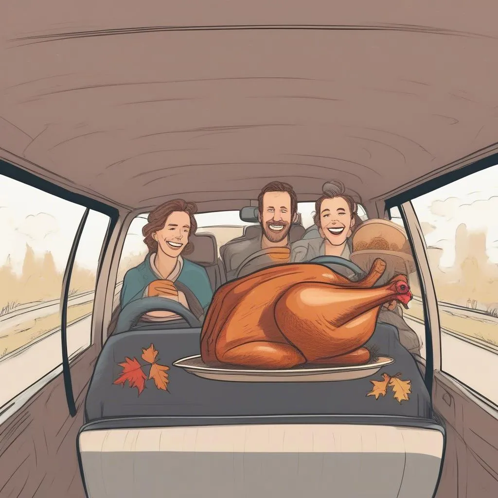 Thanksgiving family road trip