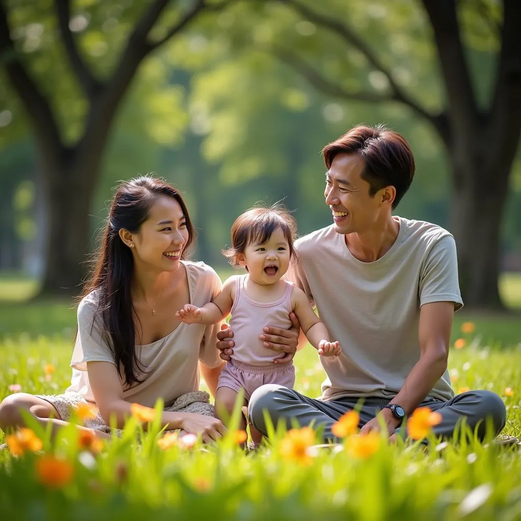 Family Fun in Hanoi Park