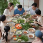 A Vietnamese Family Meal