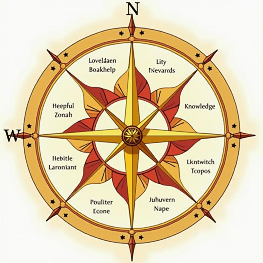 Feng Shui Compass Travel Area