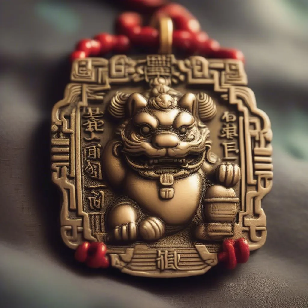 Feng shui travel amulet