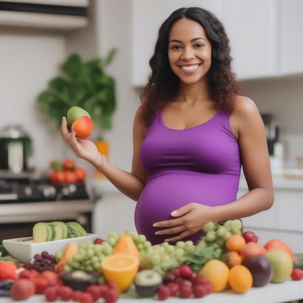 Healthy foods for the first trimester