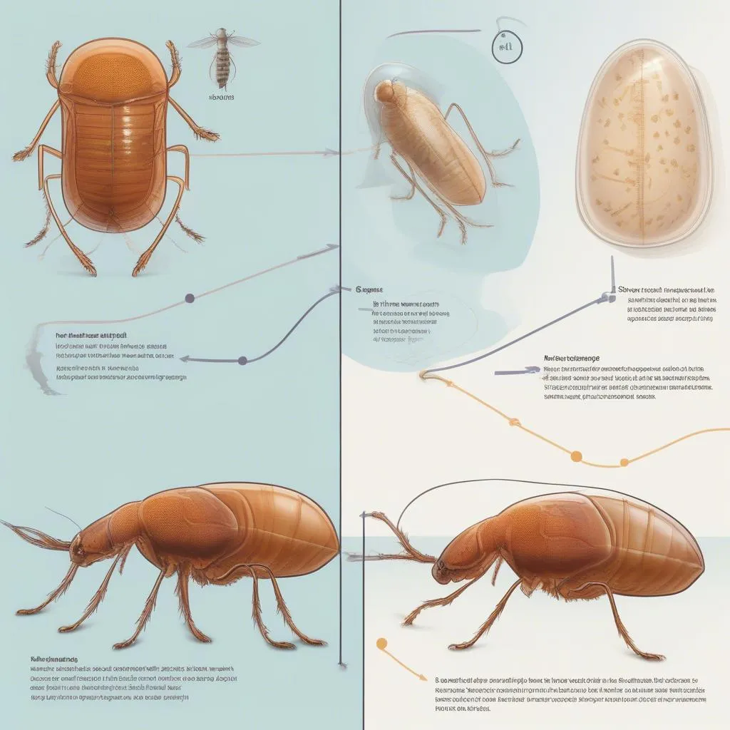 Flea Life Cycle Chart