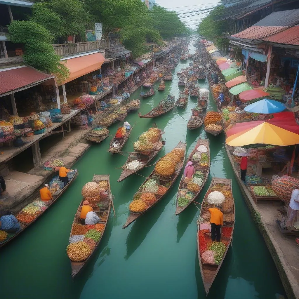 Floating Market Bangkok