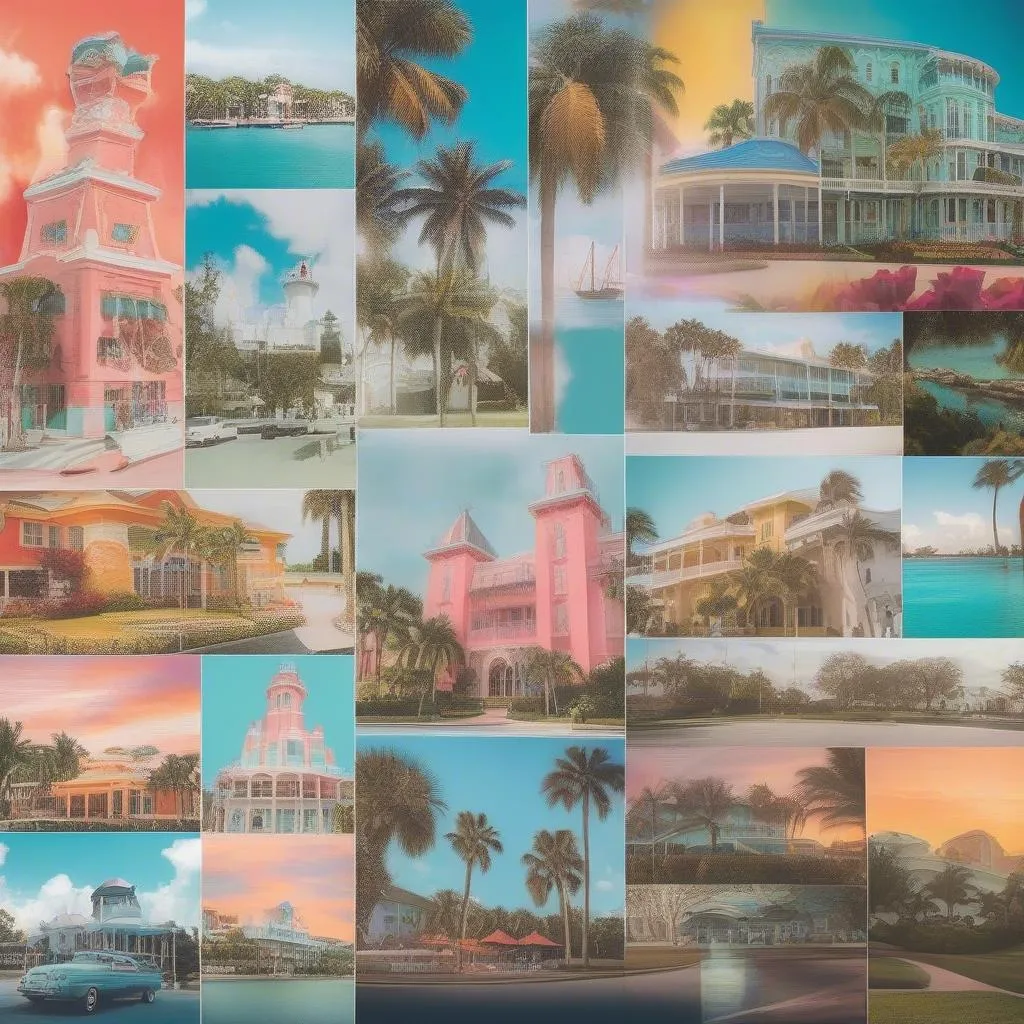 Collage of Florida attractions