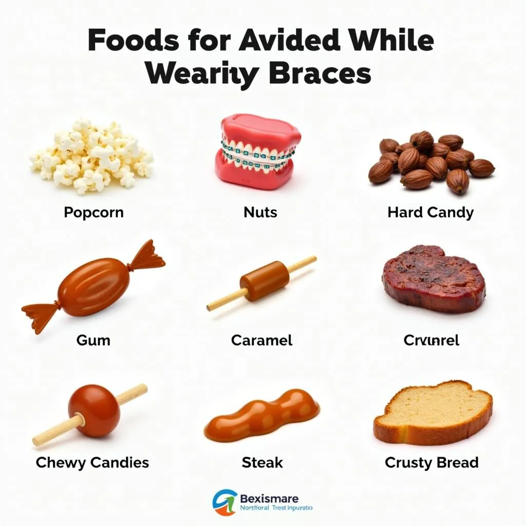 Foods to avoid with braces